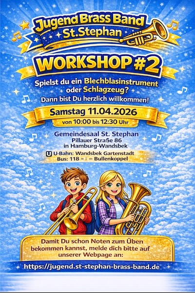 Jugend Brass Band Workshop Hamburg Musiker:innen