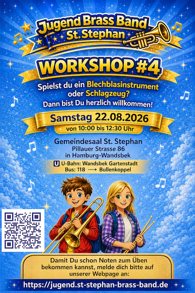 Jugend Brass Band Workshop Hamburg Musiker:innen